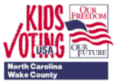 Kids Voting Wake County NC Logo