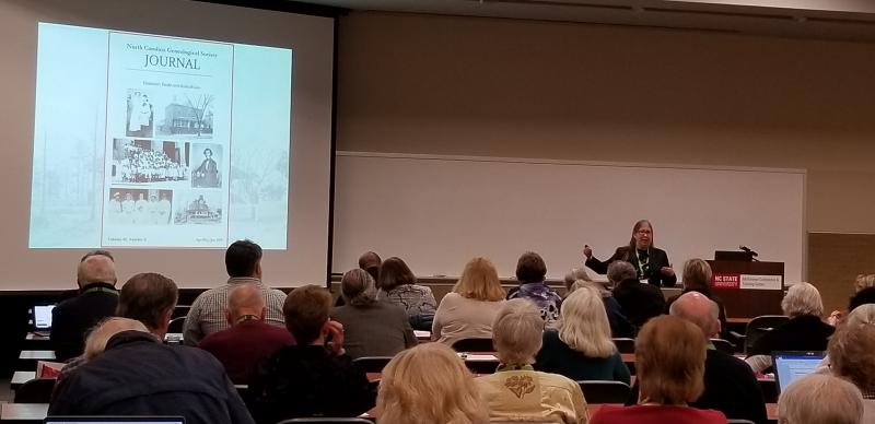 Diane at NCGS Nov 2019