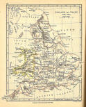 Old Map of England and Wales
